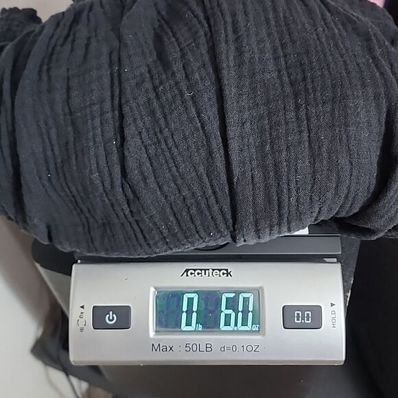 Joyspun Gauzey Lightweight Black Plus Size Women's Top Size 3X NWT - Picture 6 of 6